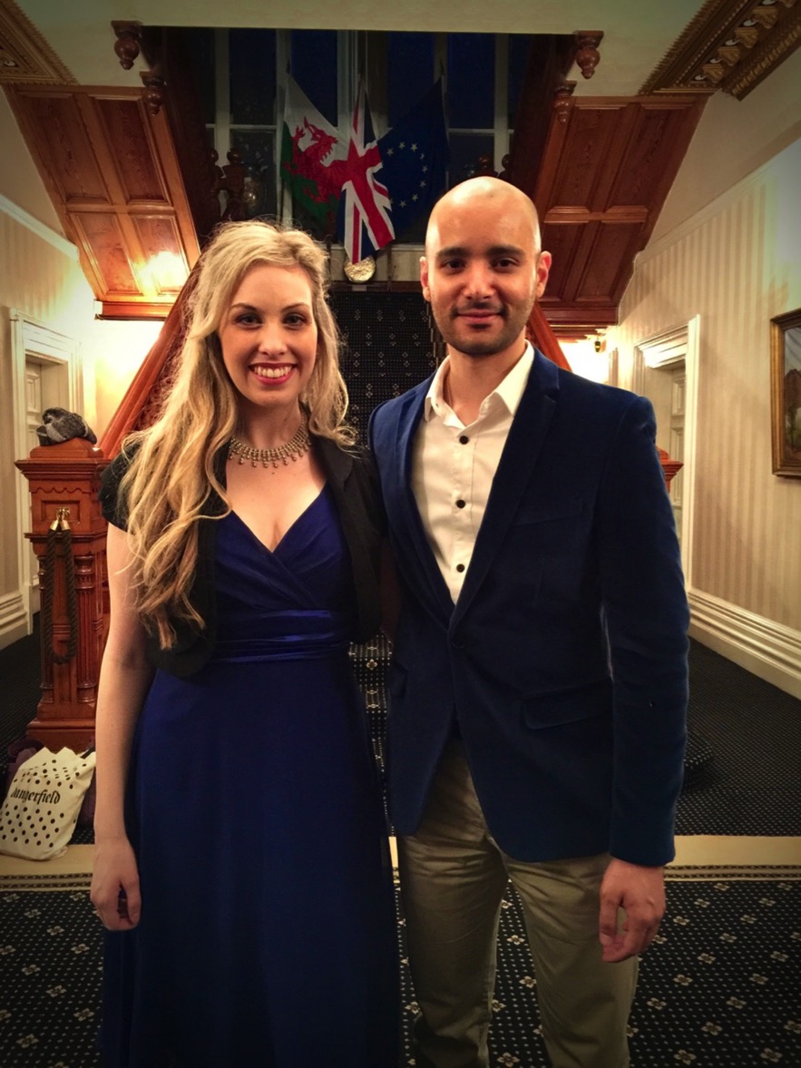 Private function in Cardiff with Kate Amos